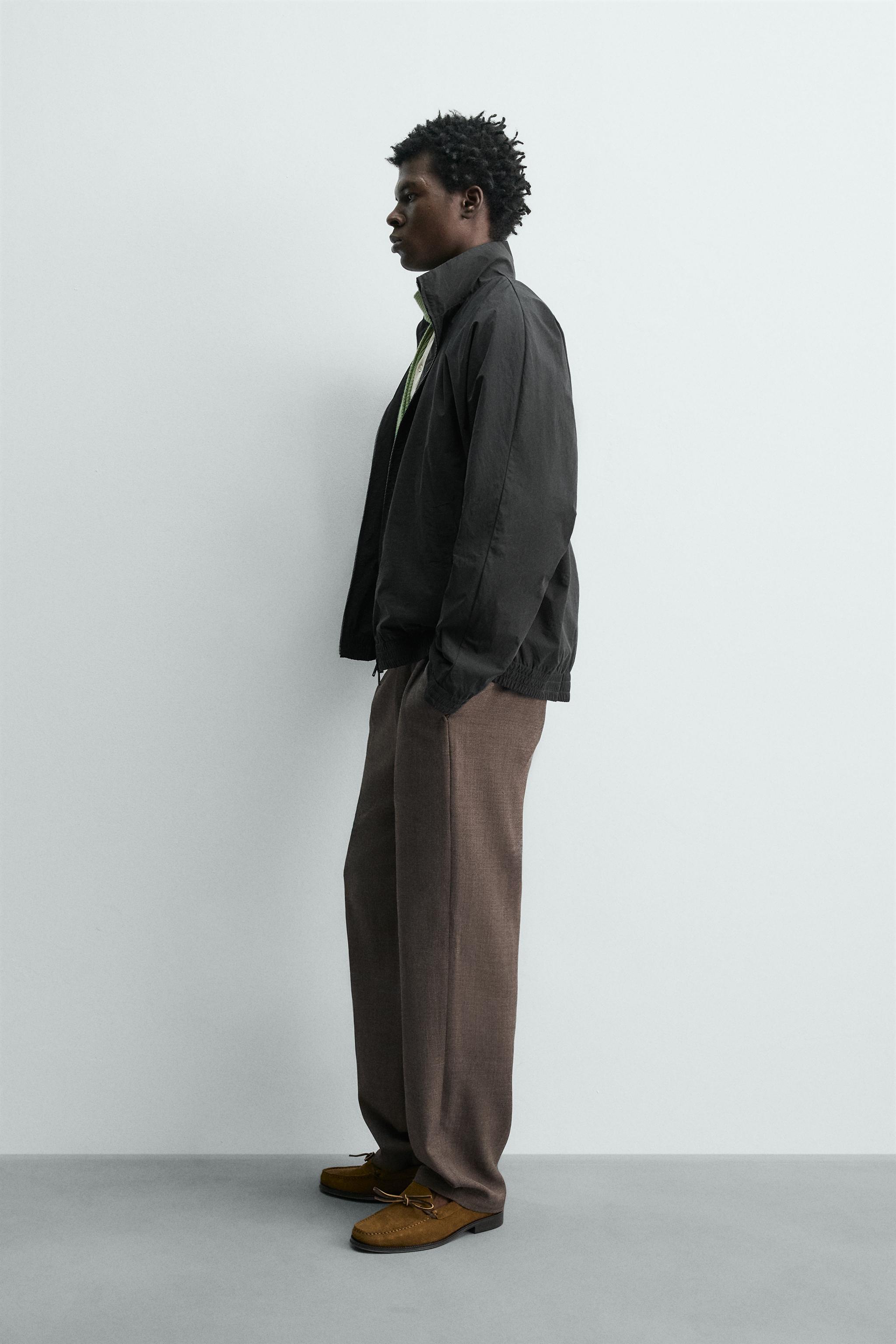 RELAXED FIT BOMBER JACKET